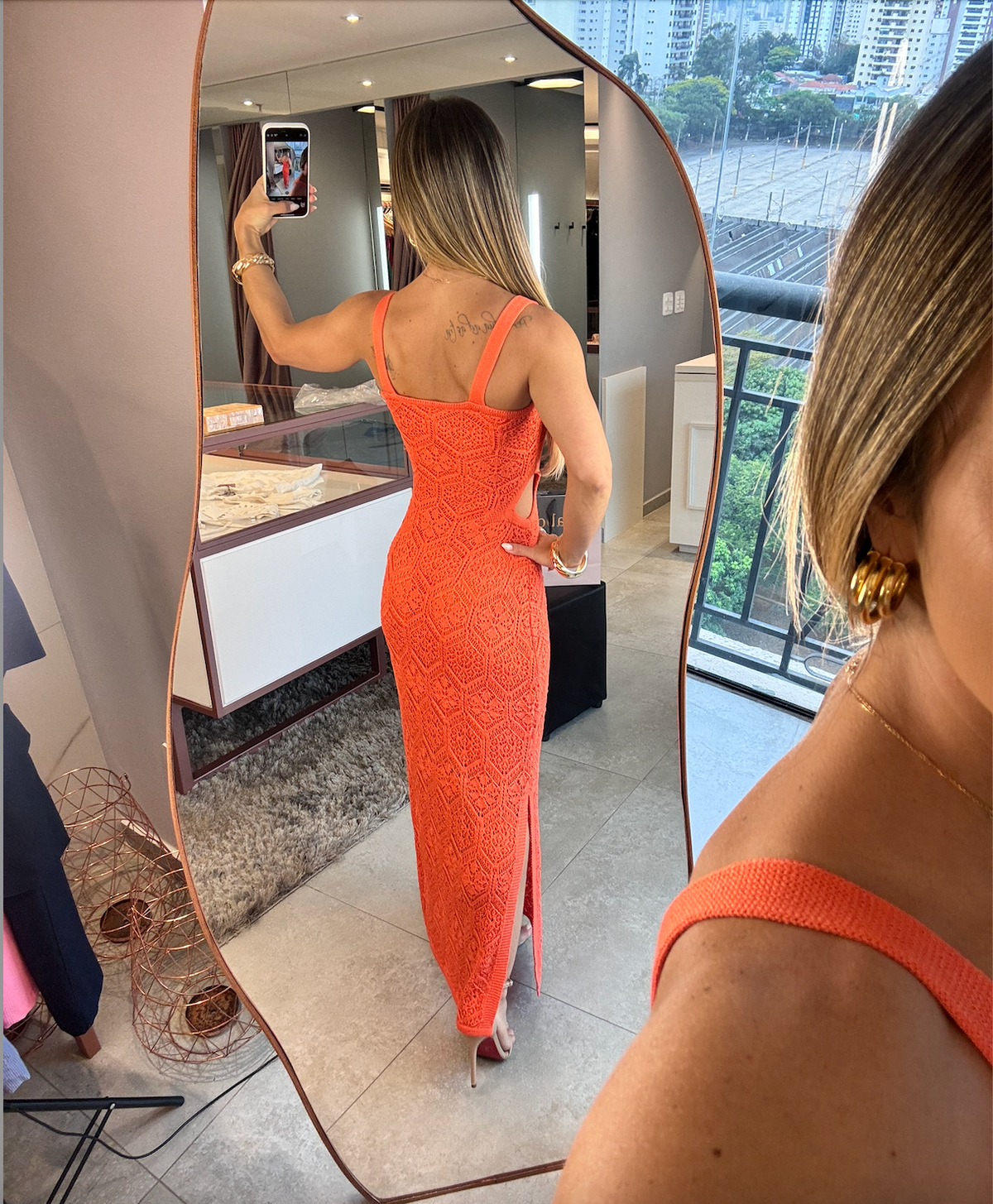 Vestido Tricot Outono