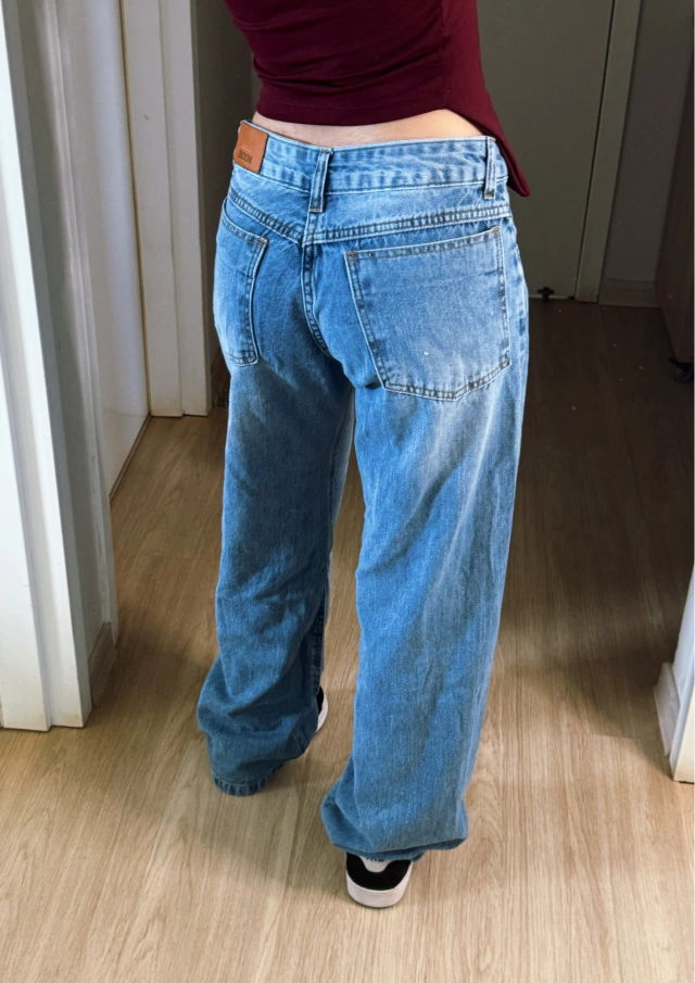 Calça Revival - low rise jeans